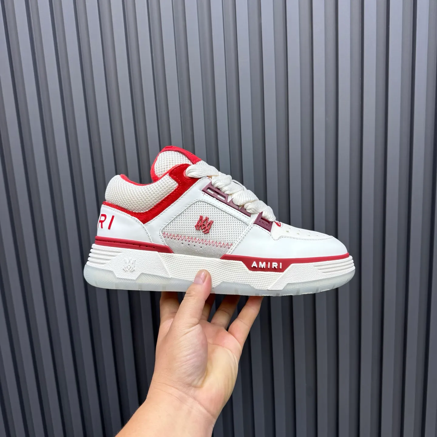 Men's shoes 💰660💰 AMIRI AMIRI trendy brand hot sale 🔥 Available all year round, couples 💑 Official website synchronization Imported fabrics 1⃣️ vs 1⃣️ replica, original factory special original sole, 35-45 (45. non-refundable)